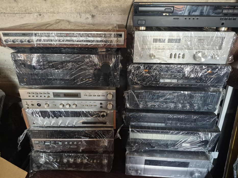 Vând Amplificatoare- Deck'uri- Tunnere- Pick-up-Radio