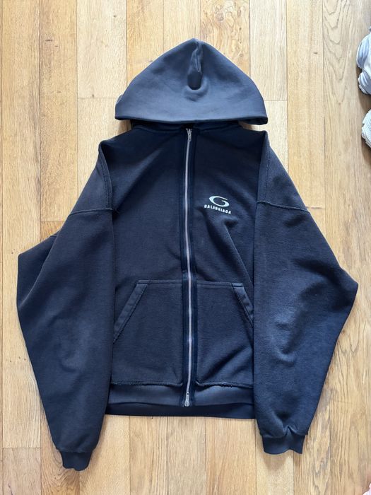 Balenciaga reversible zip up