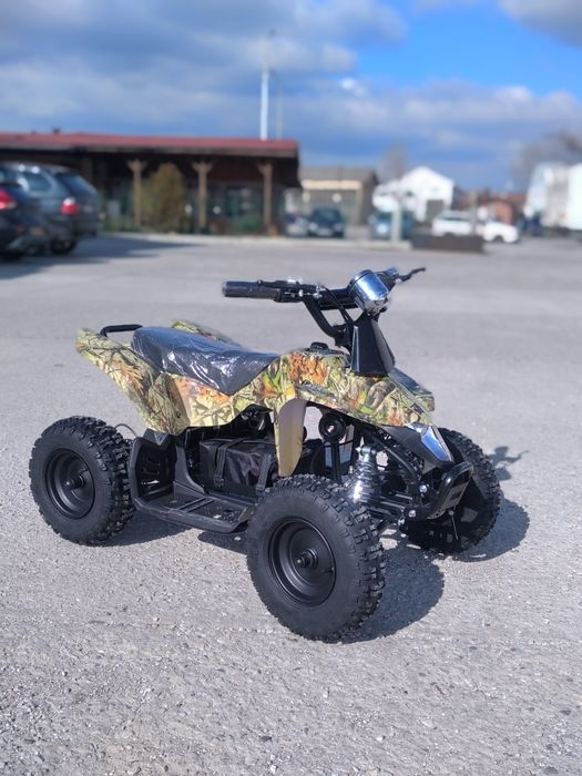 Нов модел 2023г детско електрическо АТВ 55 камофлаж