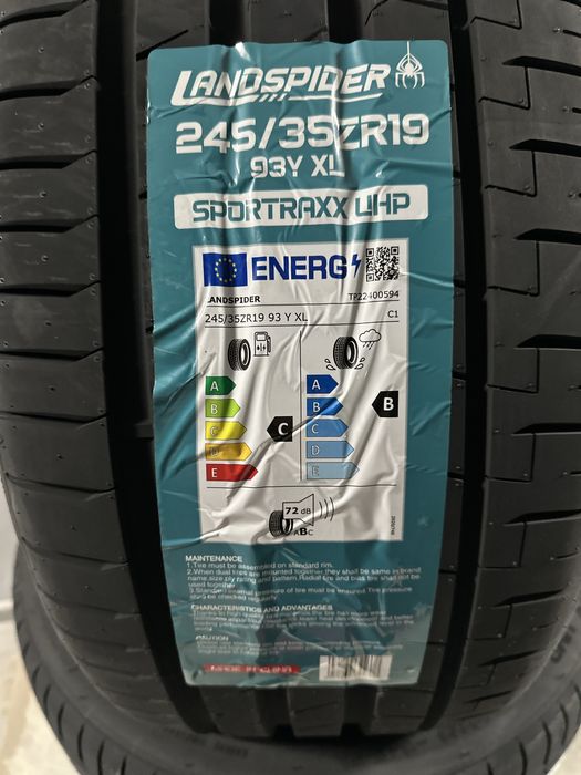 Летен Спорт Пакет LANDSPIDER 245/35R19 275/30R19  2453519  2753019