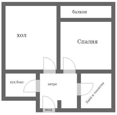 Продава се Двустаен апартамент в София, Център - 54 кв.м за 1549 €/кв.м - Снимка #6