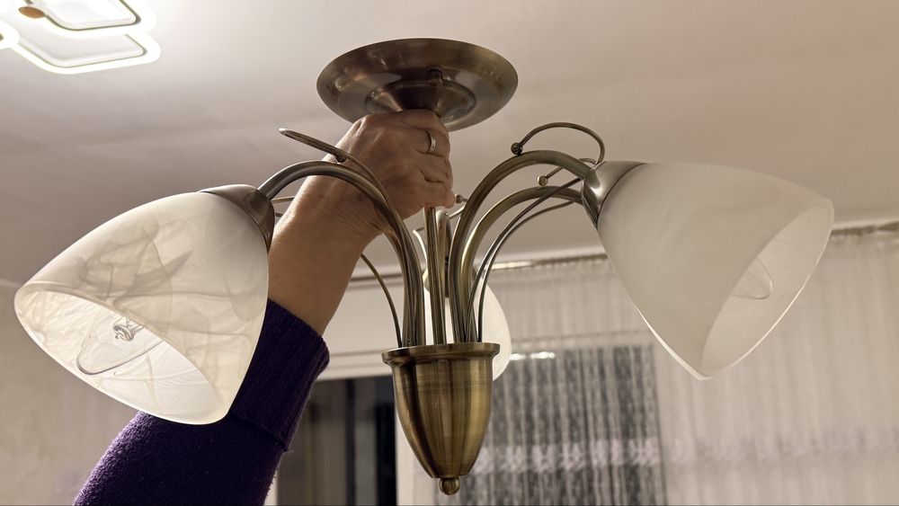 Lustra living 5 becuri