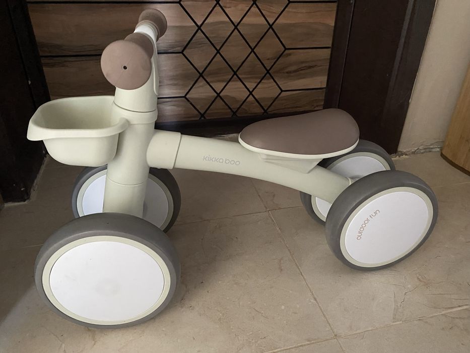 KIKKA BOO Баланс колело без педали МИНИ ZIPI BEIGE