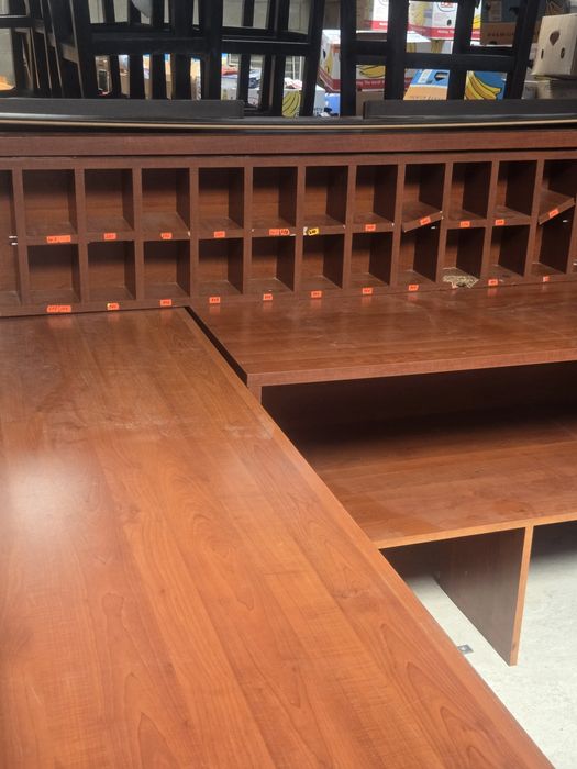 Рецепция ъглова, масивна 210/210