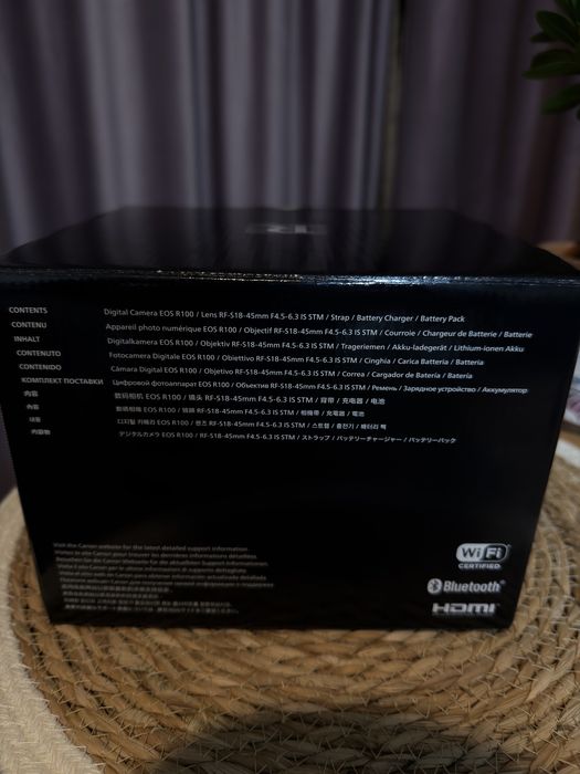 Canon EOS R100 – Kit RF-S 18-45mm – Nou / Sigilat