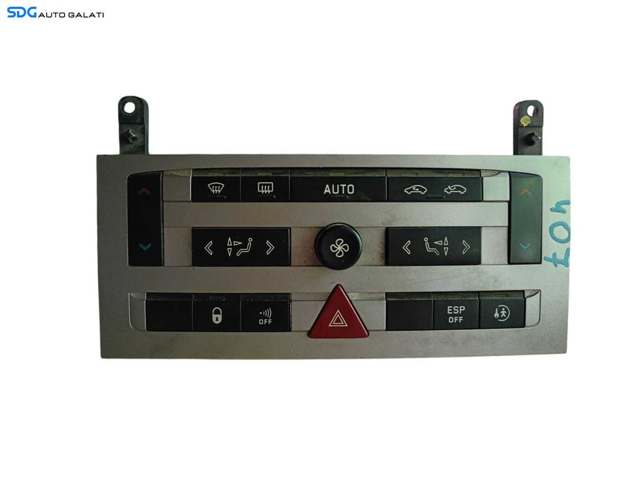 Panou Modul Unitate Comanda AC Aer Conditionat Clima Climatic Peugeot 407 2004 - 2010 Cod 96573322 96573322YP [L6108]