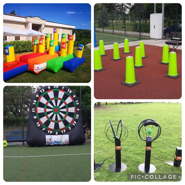 Под наем Надуваеми парти атракции - mygameday.bg , батут, атракциони.