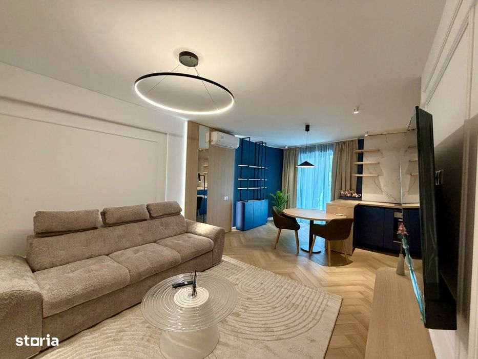 Apartament 2 camere ULTRAFINISAT 56 mp - Parcare subterana - Prima în