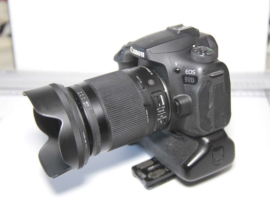 Canon 90 D + Sigma 18-300