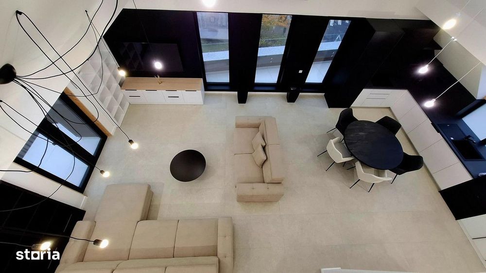 OPORTUNITATE- De vanzare penthouse finisat , mobilat/utilat