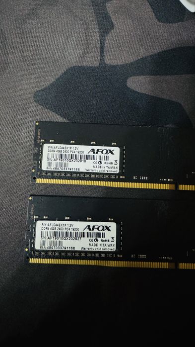 Оперативная память DDR4 8gb