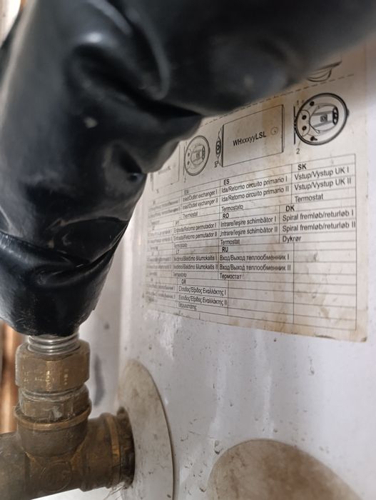 Boiler 2 serpentine și rez de 3 kw