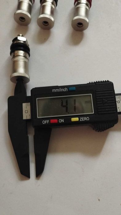 Terminale boxe / amplificator- CMC Rodiu model scurt - 4 buc.