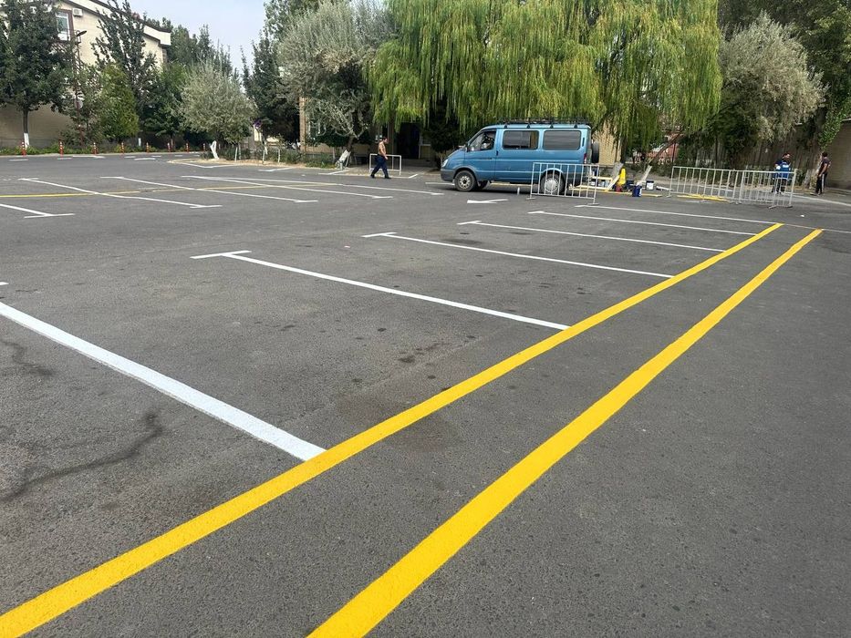 Razmetka yol chiziqlari