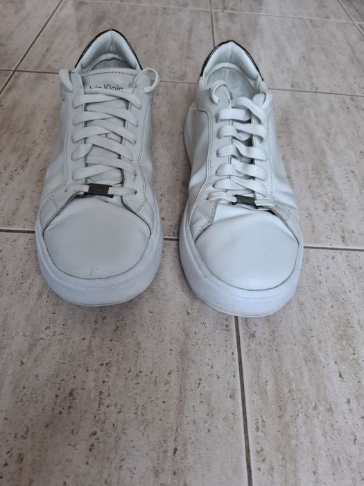 Оригинални кожени обувки Calvin Klein