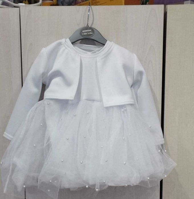 Рокличка с болеро ,обувки и лента