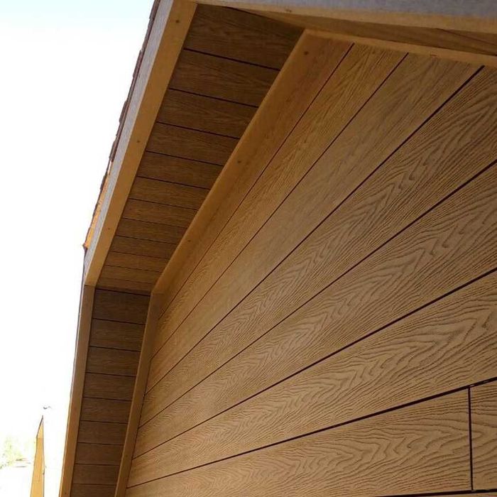 Фасадная доска из ДПК