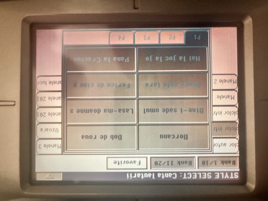 Set pentru Korg pa800.