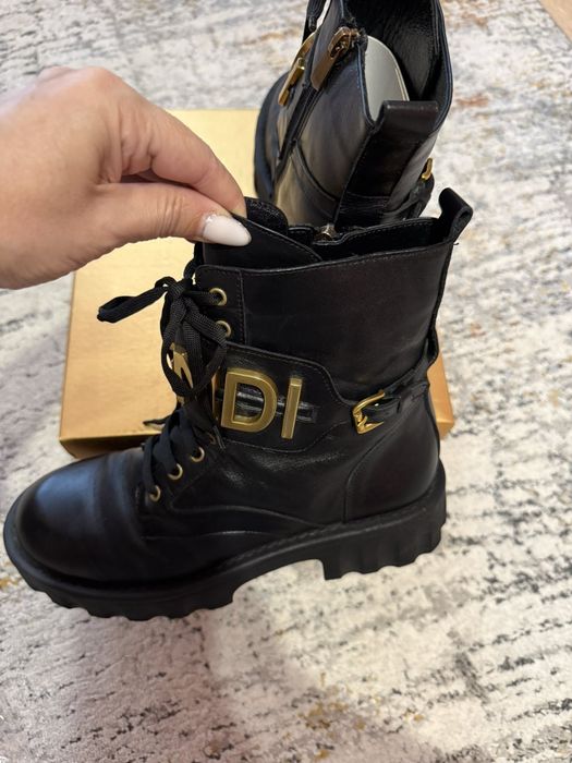 Дамски боти естествена кожа 39н