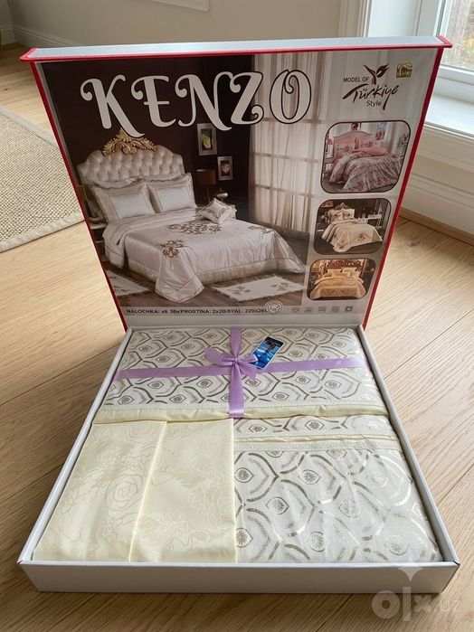 Элитное постельное белье Kenzo из Турции.