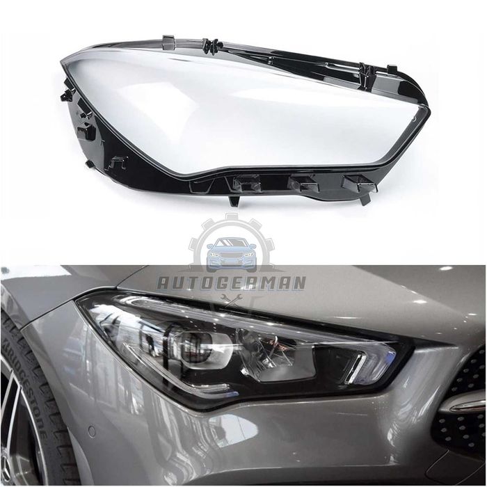 Капаци фарове Mercedes W118 CLA (20-22) стъкло фарове крушки Мерцедес ЦЛА xenon