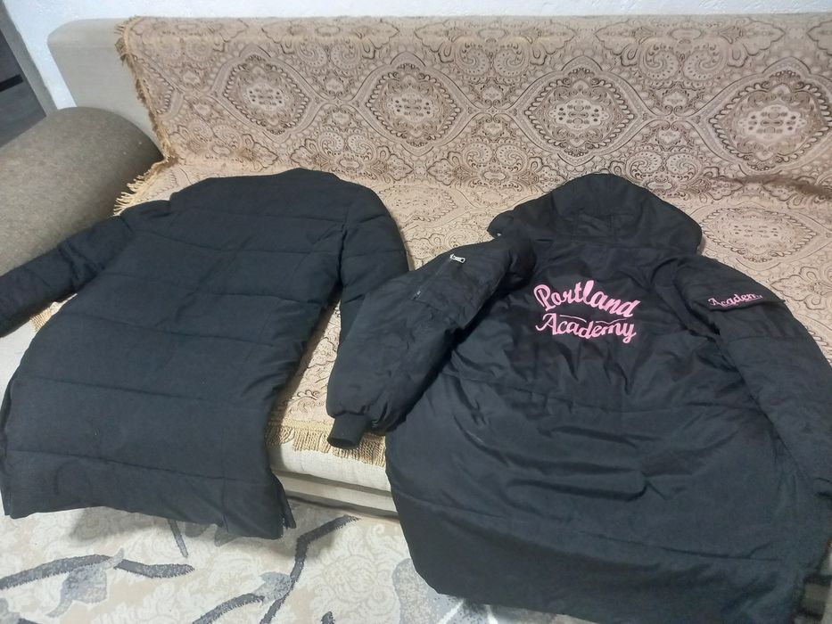 Длинный пуховик 1+1 !!!