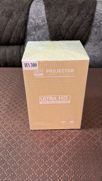 Proektor hy300 ultra hd, проектор портативный