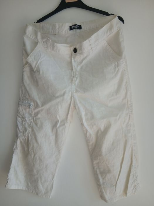 Vand pantaloni bumbac 3/4 de vara barbati masura XL putin purtati stare perfecta