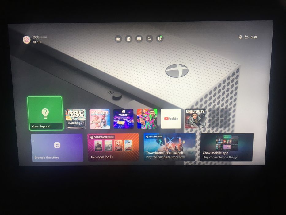 Microsoft Xbox One S 500 GB Controler Alb Cutie Accesorii