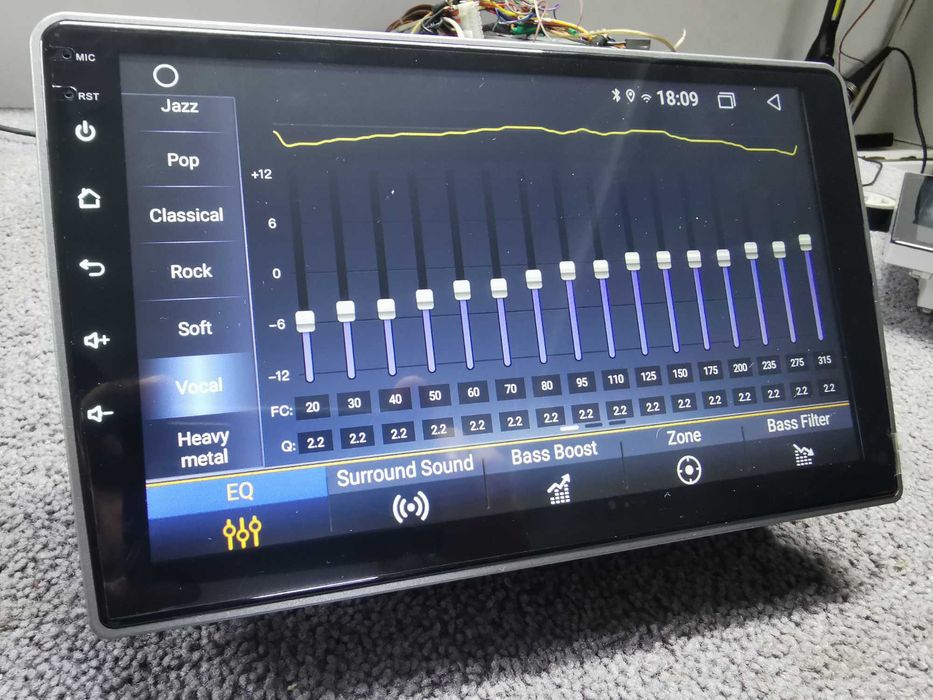 Navigatie Android Peugeot 407 gri