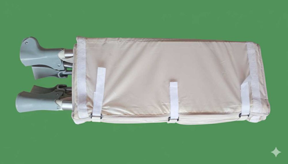 Детска кошара Cangaroo iSleep (бебешка кошара на 2 нива, с повивалник)