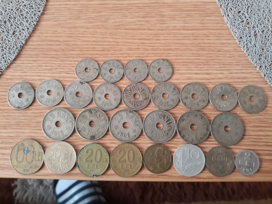 Monede vechi multe modele