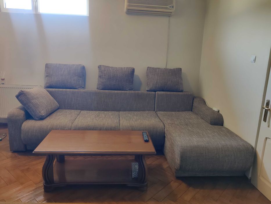 Colțar extensibil  3.10 m, cu ladă depozitare