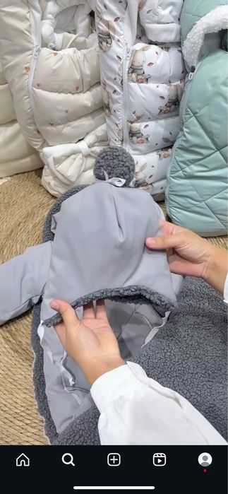 Конверт 3в1 для выписки , есть куртка шапка