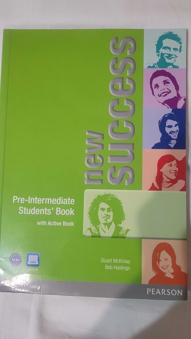 Учебник и уч.тетрадка по англ.език Pre-Intermediate Students Book and Workbook