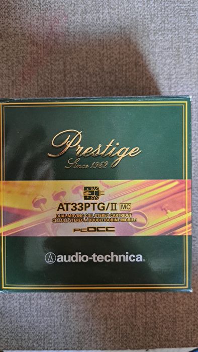 Audio-Technica AT33PTG//ll  MC картридж