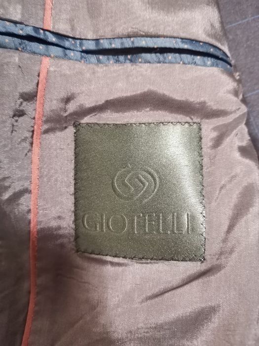 Costum bărbați Giotelli Tall Slim, EU 56 / Drop 10, 80% lână