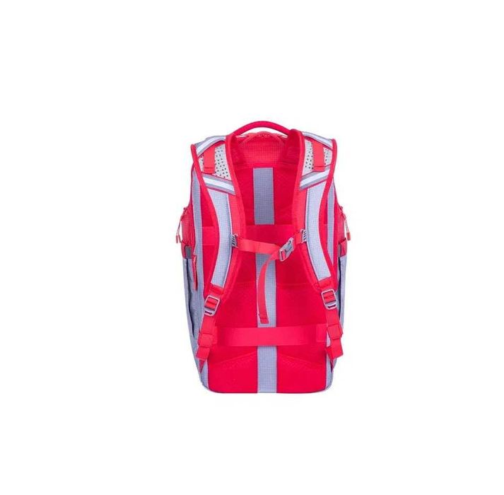 ^Рюкзак RIVACASE 5265 grey/red 17.3'' 30L Laptop backpack / 6