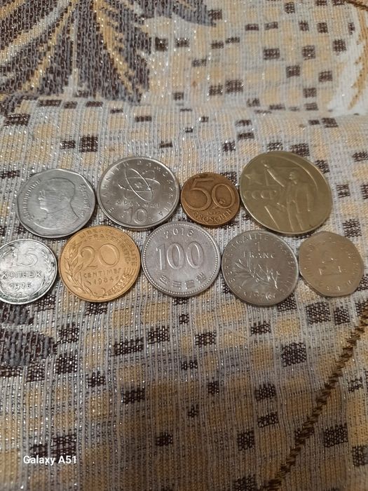 Монеты разные и старые