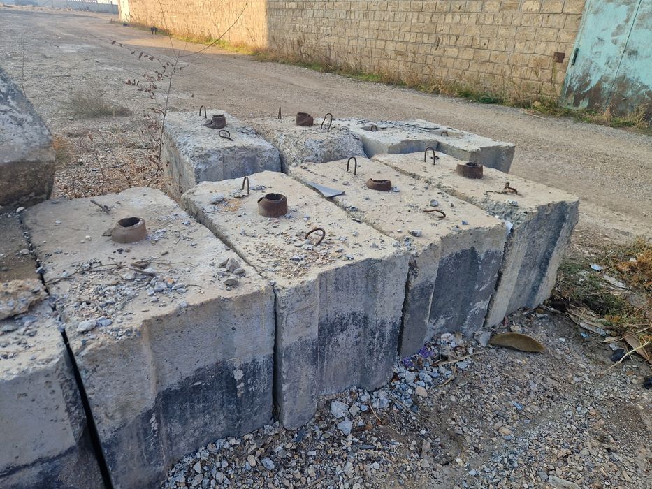 ФБС Фундаментные блоки,1000x600x500, 900×600×400.