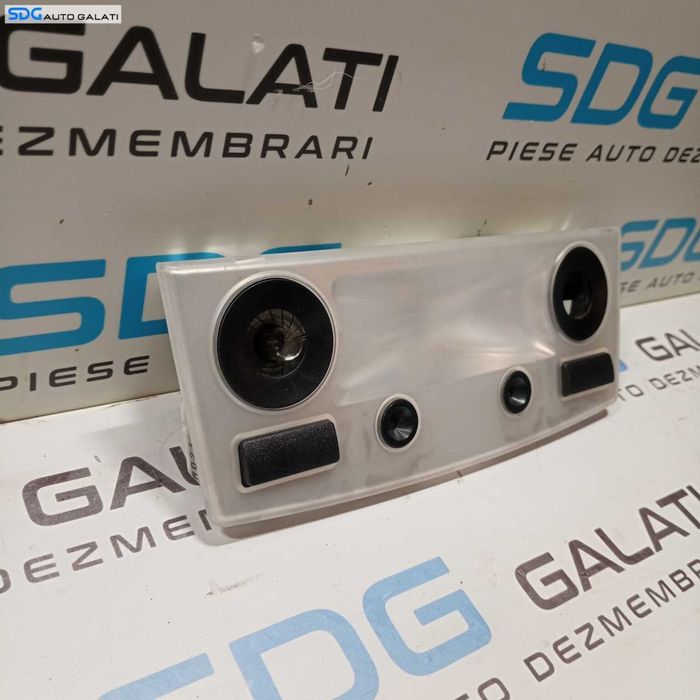 Plafoniera de Lumini Lampa Bec Iluminare Interior Spate Pasageri BMW Seria 5 E60 E61 2003 - 2010 Cod 63316962057 6962057 [1534]