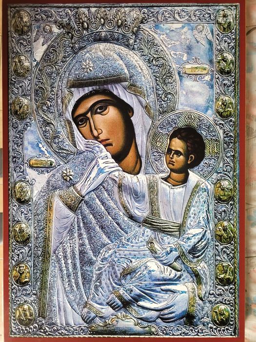 Icoana Maicii Domnului Mijlocitoarea-Manastirea Vatoped-Muntele Athos