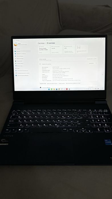 HP Victus — игровой ноутбук