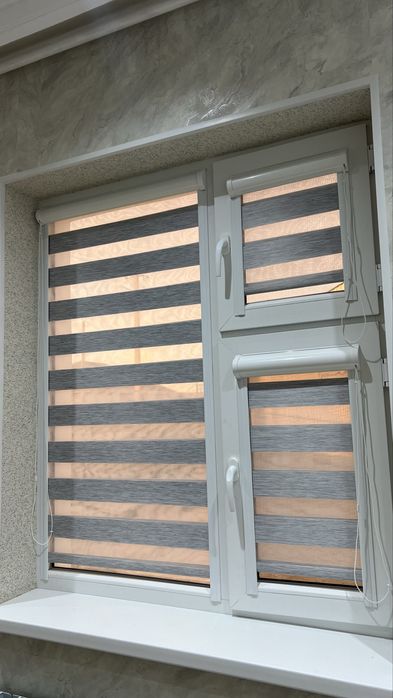 Жалюзи: ролл штор; ДУЭД; дикей тюль