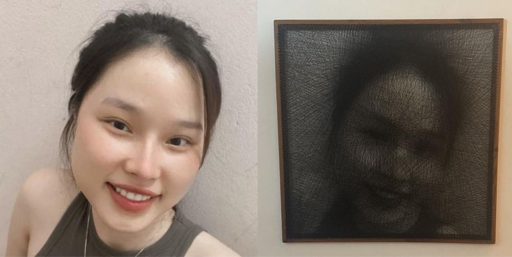 Cadoul Perfect pentru cei dragi: TABLOU STRINGART PORTRAIT