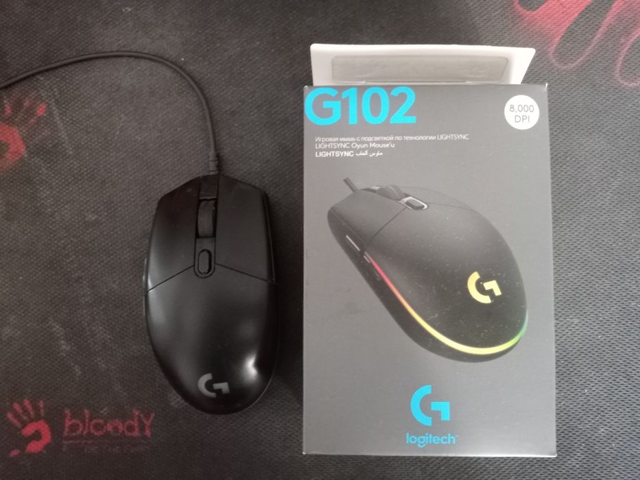 Мышка Logitech g102