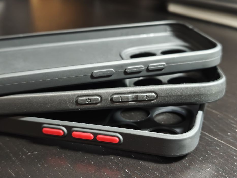 TREI huse (carcasă) pentru Xiaomi 17, soft-touch, noi + inel cadou!
