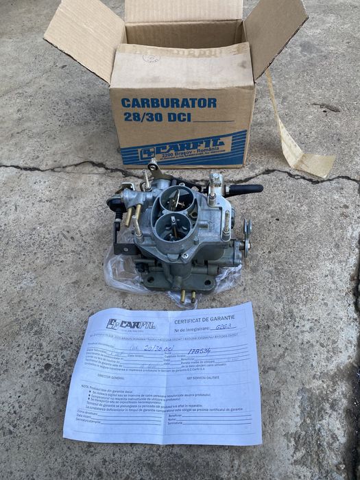 Carburator nou Carfil Dacia 1300 1310 papuc Nova dublu corp aro 10