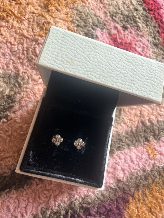 Серьги Pandora оригинал. Серебро 925 пробы