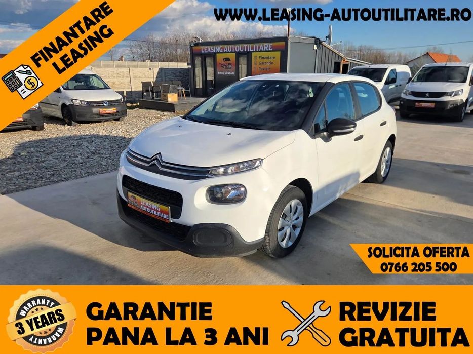 Citroën C3 2 Locuri/ 72000Km/ Leasing/ Garantie pana la 3ani fara limita Km